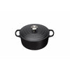 Le Creuset Signature Rund Gryde 28 Cm, Sort