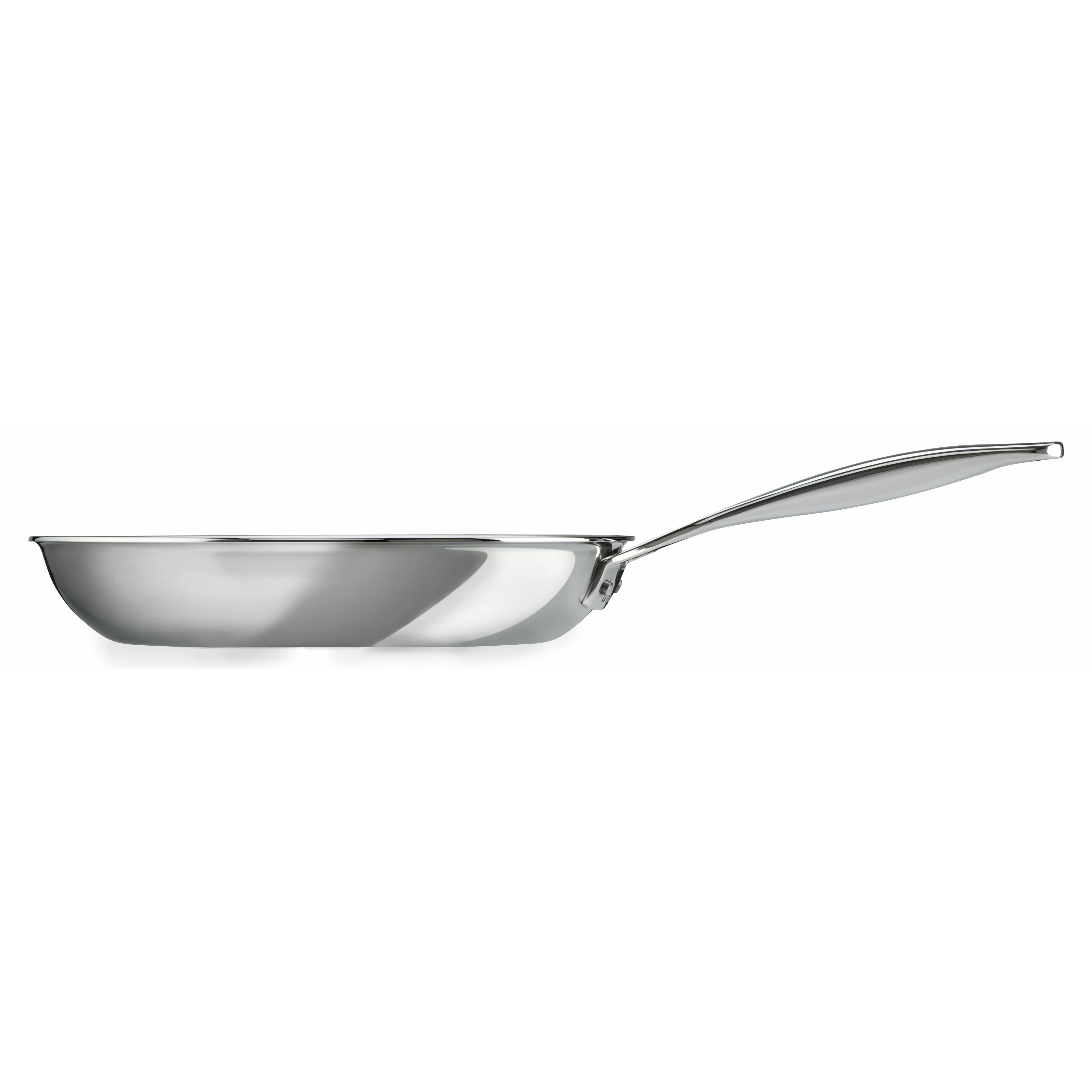 [product_category]-Le Creuset Signature Stainless Steel Uncoated Frying Pan, 30 Cm-Le Creuset-630870131360-96600230001600-LEC-2