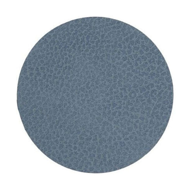 [product_category]-Lind Dna Circle Glass Coaster Hippo Leather, Light Blue-Lind DNA-5711591481455-981150-LIN-1