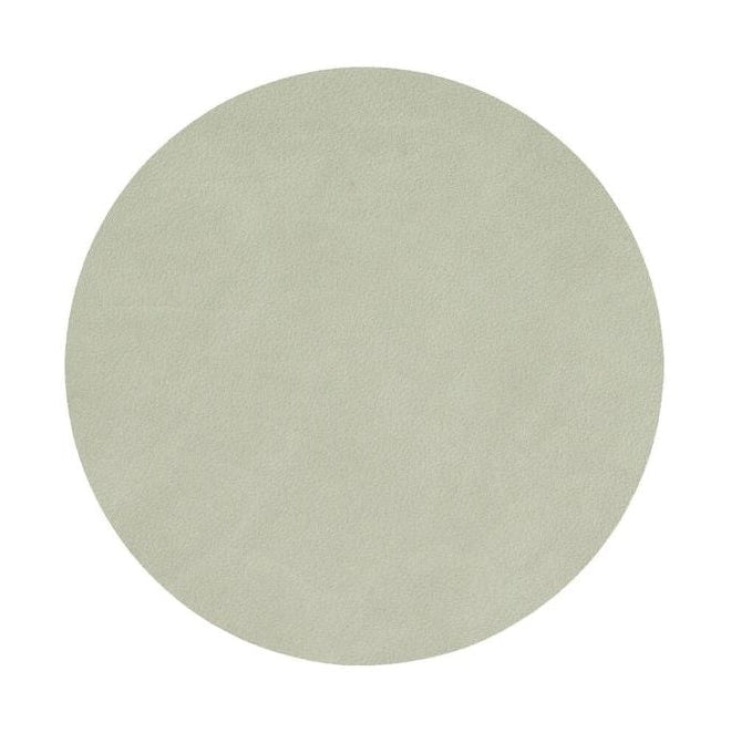 [product_category]-Lind Dna Circle Glass Coaster Nupo Leather, Olive Green-Lind DNA-5711905515920-983495-LIN-1