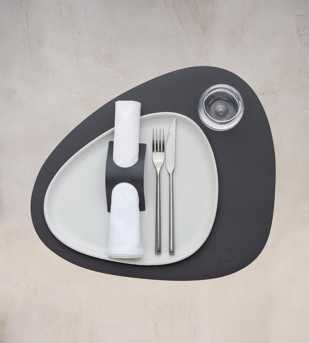 [product_category]-Lind Dna Curve Placemat Serene Leather L, Anthracite-Lind DNA-5711590996523-991476-LIN-2