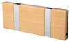 Loca Knax Horizontal Coat Rack 2 Hooks, Beech Soap/Grey