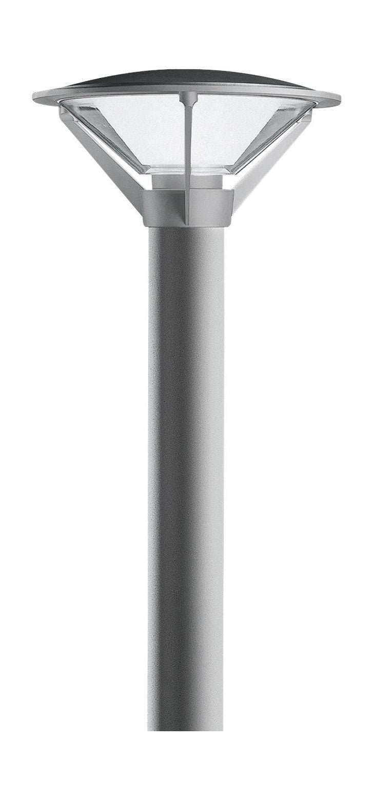 Louis Poulsen Kipp Bollard Class I LED 3000K 28W Post with Base Plate, Aluminium