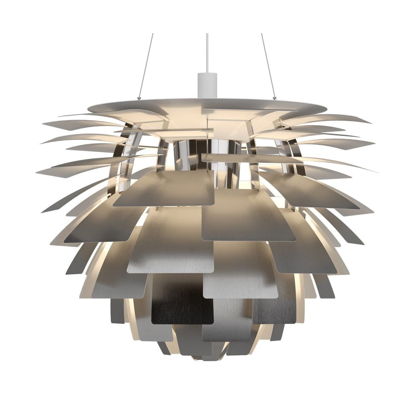 [product_category]-Louis Poulsen Ph Artichoke Pendant 2630 Lumens Dali ø84 Cm, Stainless Steel-Louis Poulsen-5703411739099-5741110665-LOU-1