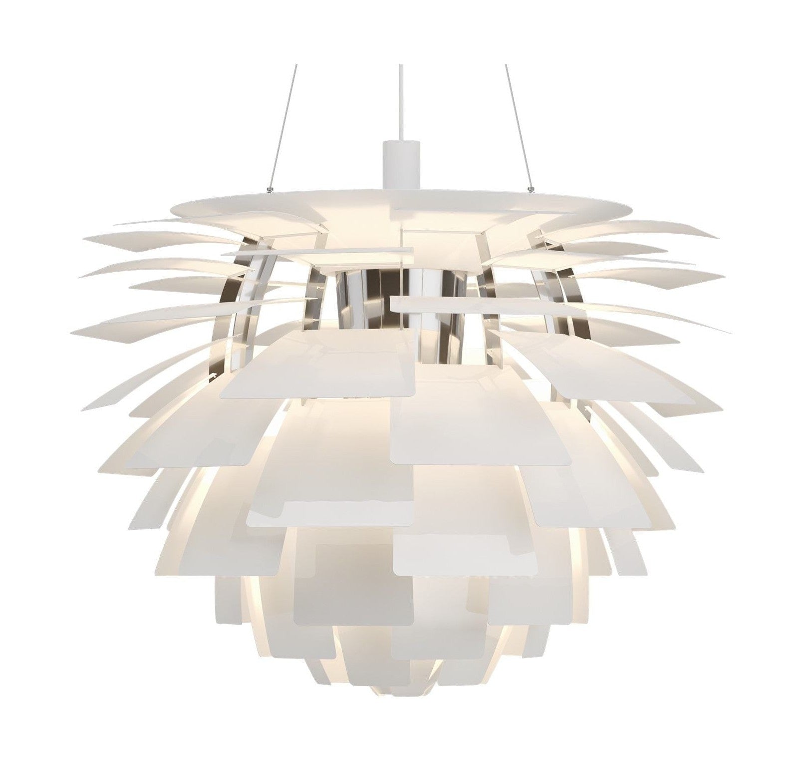 [product_category]-Louis Poulsen Ph Artichoke Pendant 3538 Lumens Wireless Bluetooth ø84 Cm, White-Louis Poulsen-5703411734025-5741110814-LOU-1