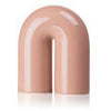 Lucie Kaas Paipa Tube Ceramic Figure Large, Blush Pink