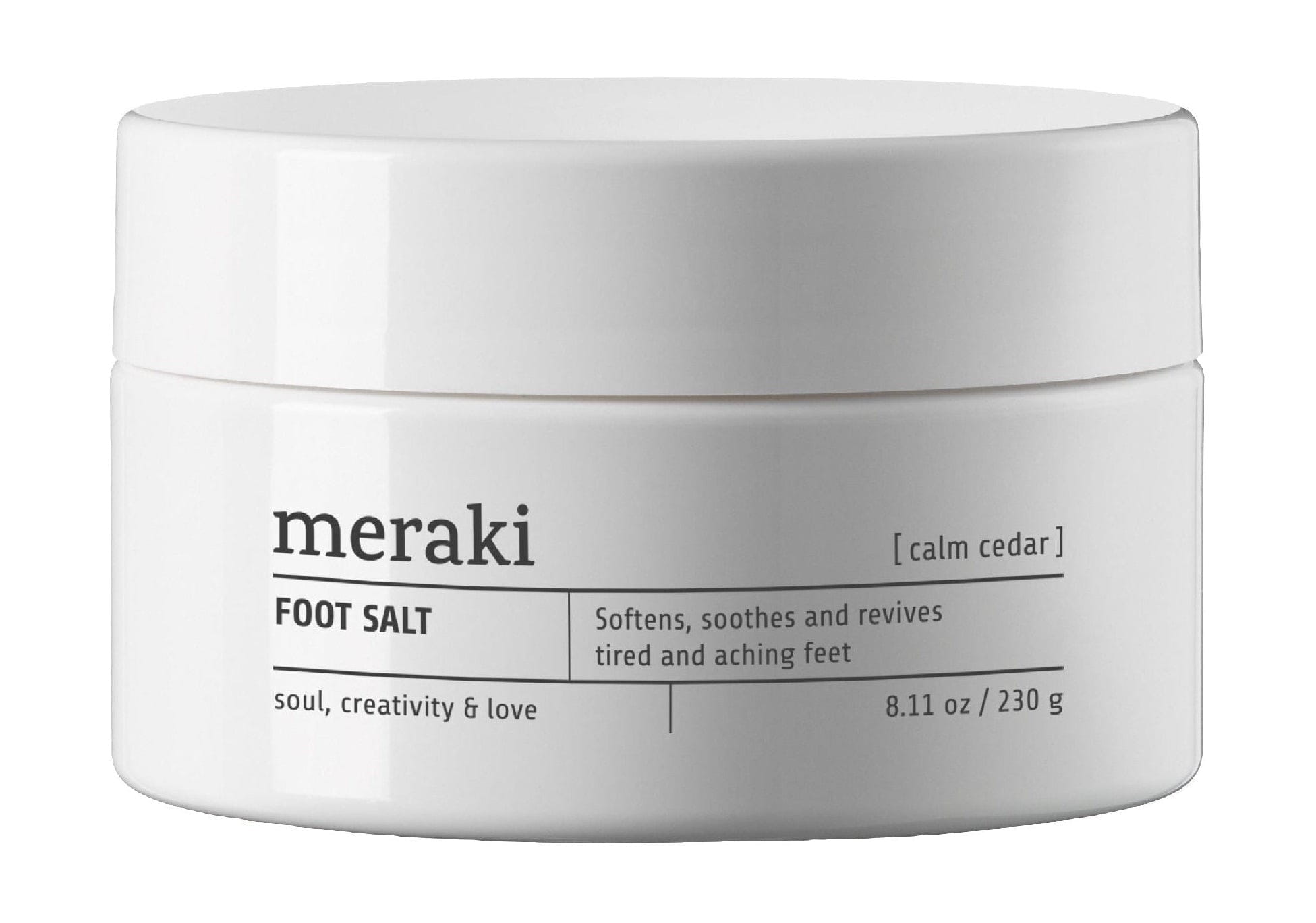 [product_category]-Meraki Foot Salt 200 Ml Calm Cedar, Cosmos Natural-Meraki-5707644807990-309770023-MER-1