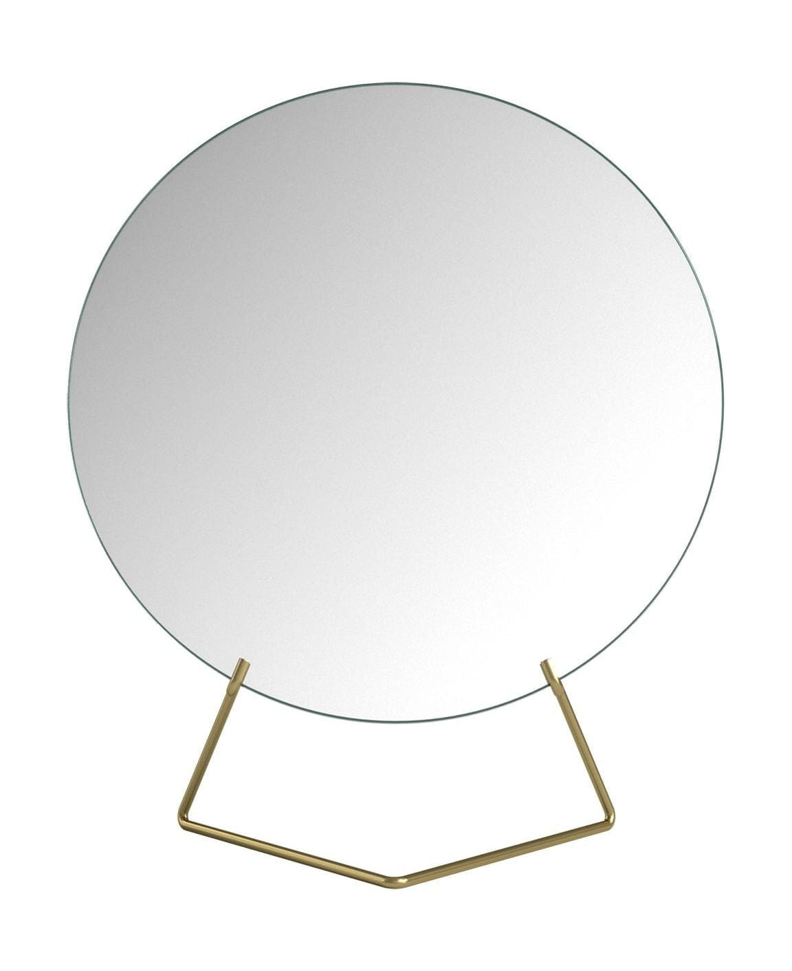 [product_category]-Moebe Standing Mirror ø20 Cm, Brass-Moebe-5713520000249-MIBR20-MOE-14