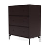 Montana Carry Dresser With Legs, Balsamic/Black