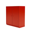 Montana Cover Cabinet With 3 Cm Plinth, Rosehip Red