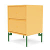 Montana Drift Drawer Module With Legs, Acacia/Parsley