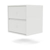 Montana Drift Drawer Module With Suspension Rail, White