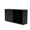 Montana Pair Classic Sideboard With 3 Cm Plinth, Black