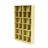 Montana Read Spacious Bookshelf With 7 Cm Plinth, Chamomile Yellow