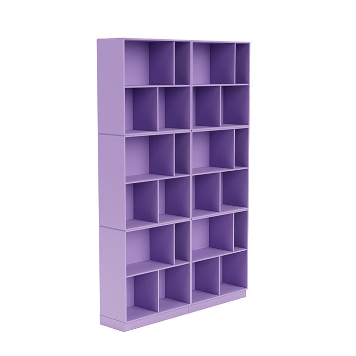 [product_category]-Montana Read Spacious Bookshelf With 7 Cm Plinth, Iris-Montana Furniture-5714322268844-0000READ-164-07-MON-3