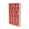 Montana Read Spacious Bookshelf With 7 Cm Plinth, Ruby