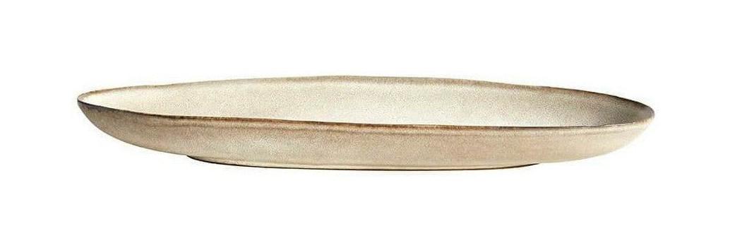 [product_category]-Muubs Mame Serving Plate Oval Oyster, 36,5cm-Muubs-5711973034477-9160000135-MUU-1