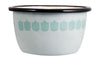 Muurla Vappu Kitchen Enamel Bowl, Green