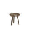 Muuto Around Coffee Table ø 45 Cm, Dark Brown Stained