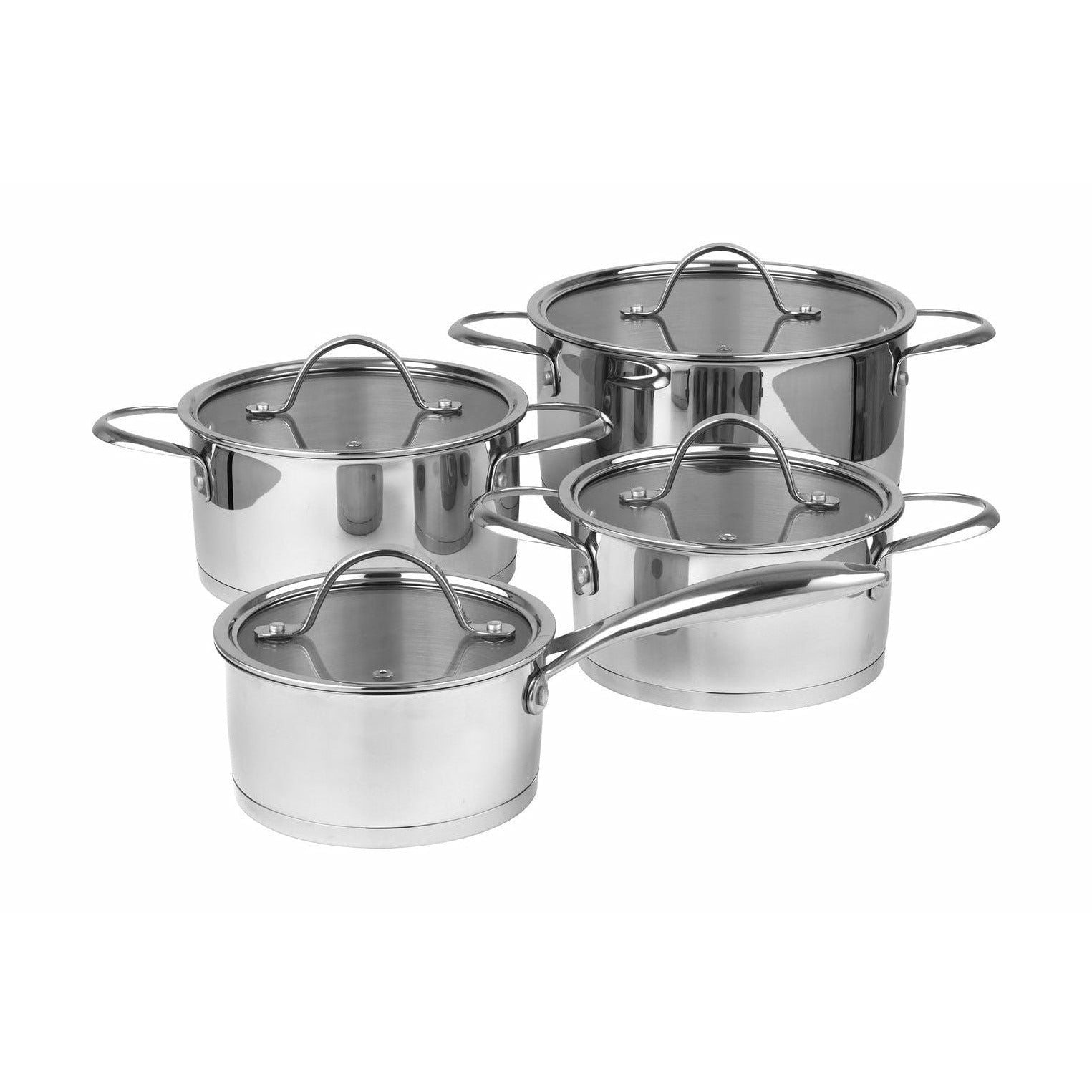 [product_category]-Pillivuyt Gourmet Mosel Pot Set With Glass Lid 8 Pcs-Pillivuyt Gourmet-3108837126249-20222-PIL-1