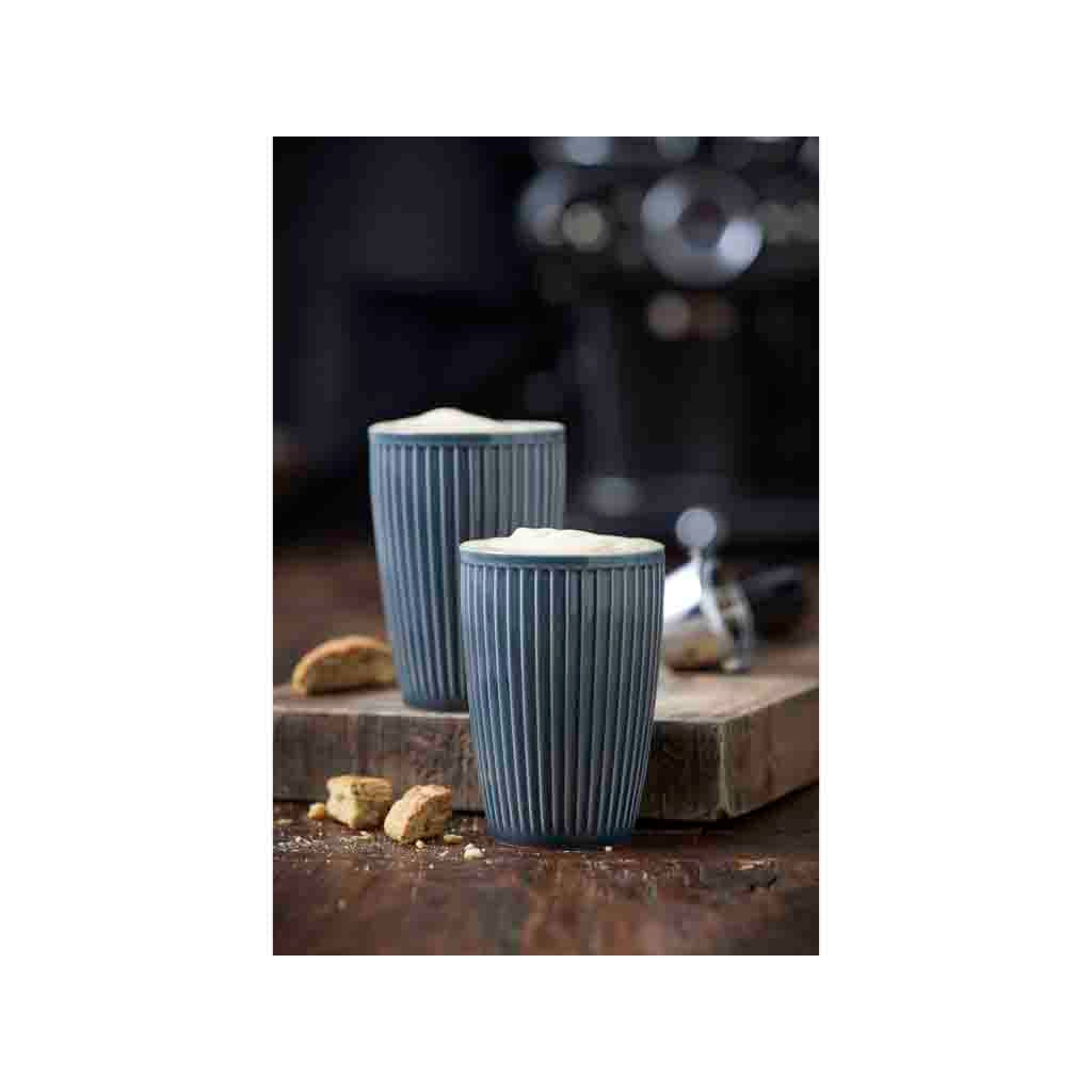 [product_category]-Pillivuyt Plissé Thermo Mug 25 Cl Set Of 2, Midnight Blue-Pillivuyt-5722000272953-27295-PIL-4