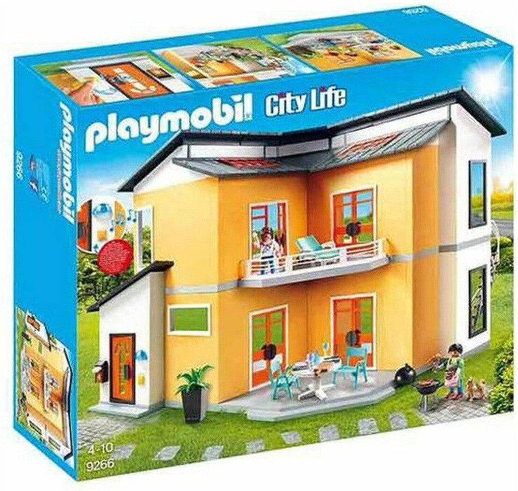 Playset City Live Modern House Playmobil 9266