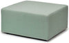 Puik Chester Footstool, Light Green