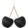 Qeeboo Cherry Suspension Lamp By Nika Zupanc, Black