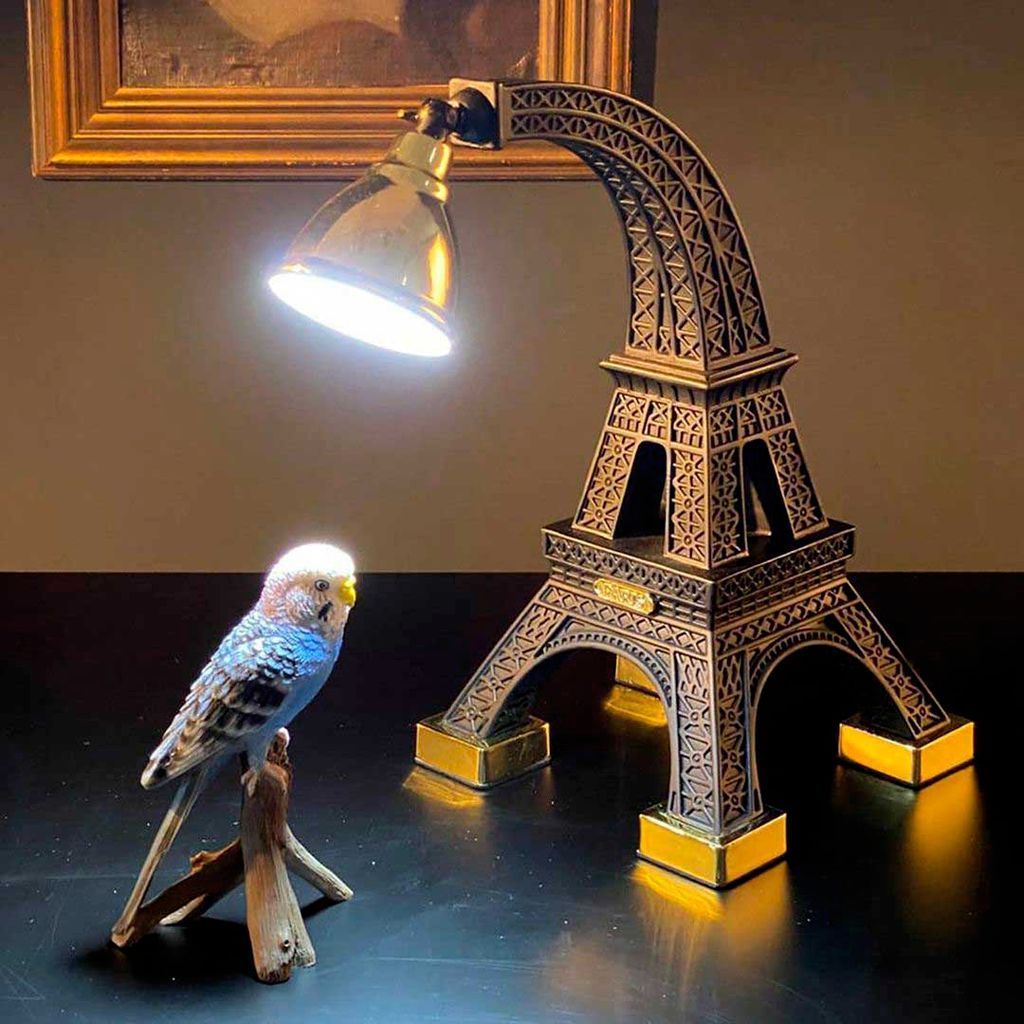 [product_category]-Qeeboo Paris Table Lamps By Studio Job Xs, Black-Qeeboo-8052049056168-33002BL-QEE-3