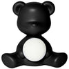 Qeeboo Teddy Girl Led Rechargeable Table Lamp, Black