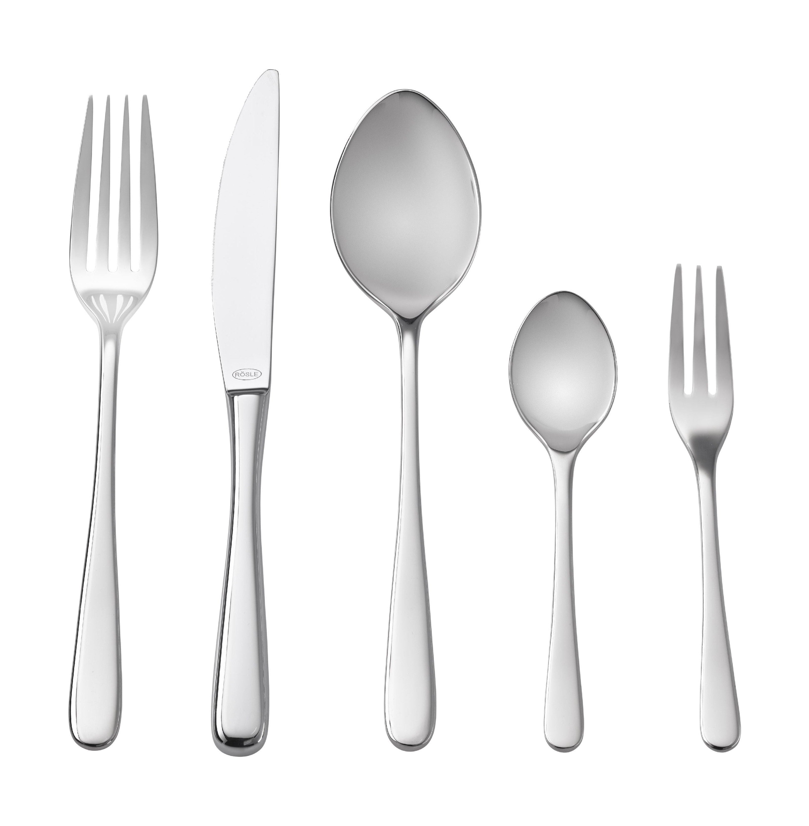 [product_category]-Rösle Passion Cutlery Set With 30 Pieces, Polished-Rösle-4004293137807-28719-ROS-1