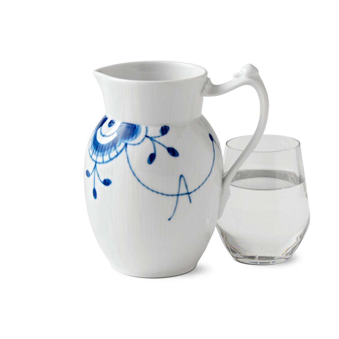 [product_category]-Royal Copenhagen Blue Fluted Mega Jug, 90cl-Royal Copenhagen-5705140060239-1017350-ROY-3