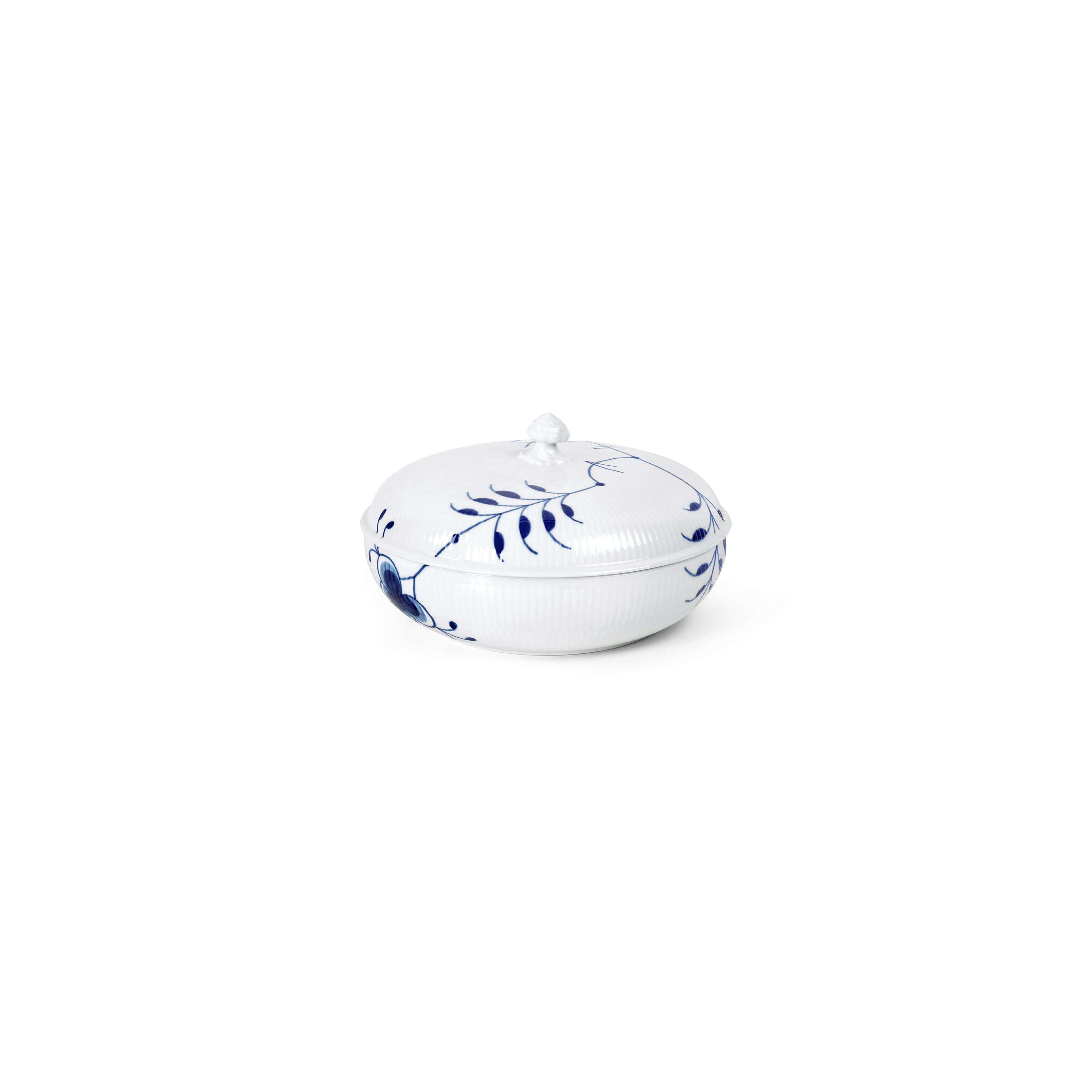 [product_category]-Royal Copenhagen Blue Fluted Mega Serving Bowl With Lid, 130 Cl-Royal Copenhagen-5705140741435-1064777-ROY-3