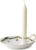 Royal Copenhagen Stjerne Riflet Jul Lysestage, 17,5cm