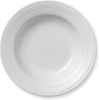 Royal Copenhagen White Fluted Deep Plate, 21cm