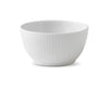 Royal Copenhagen White Fluted Sugar Bowl, 15cl