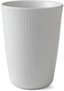 Royal Copenhagen Hvid Riflet Termokop, 39 cl