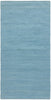 Rug Solid Cotton Tæppe Eternity Blue, 60 x 90 cm