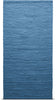 Tæppe solid bomuldstæppe 60 x 90 cm, Stillehavet