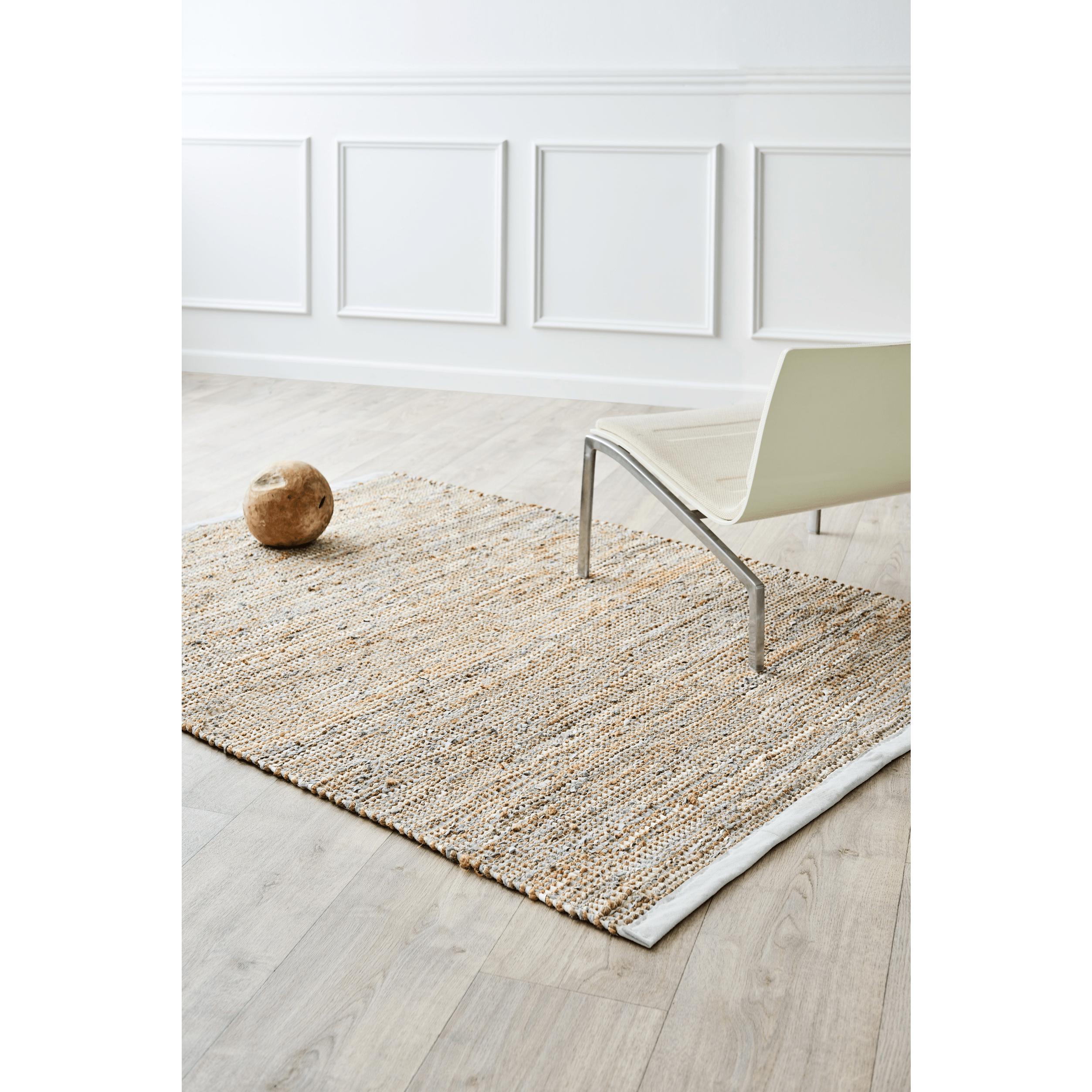 [product_category]-Rug Solid Jute Rug Smooth Grey, 75 X 200 Cm-Rug Solid-5711655103101-10310-RUG-EXPIRED-2