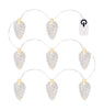 Sirius Celina Cone Garland 8 Le Ds, Clear