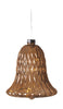 Sirius Luna Christmas Bell, H10 Cm, Dark Oak