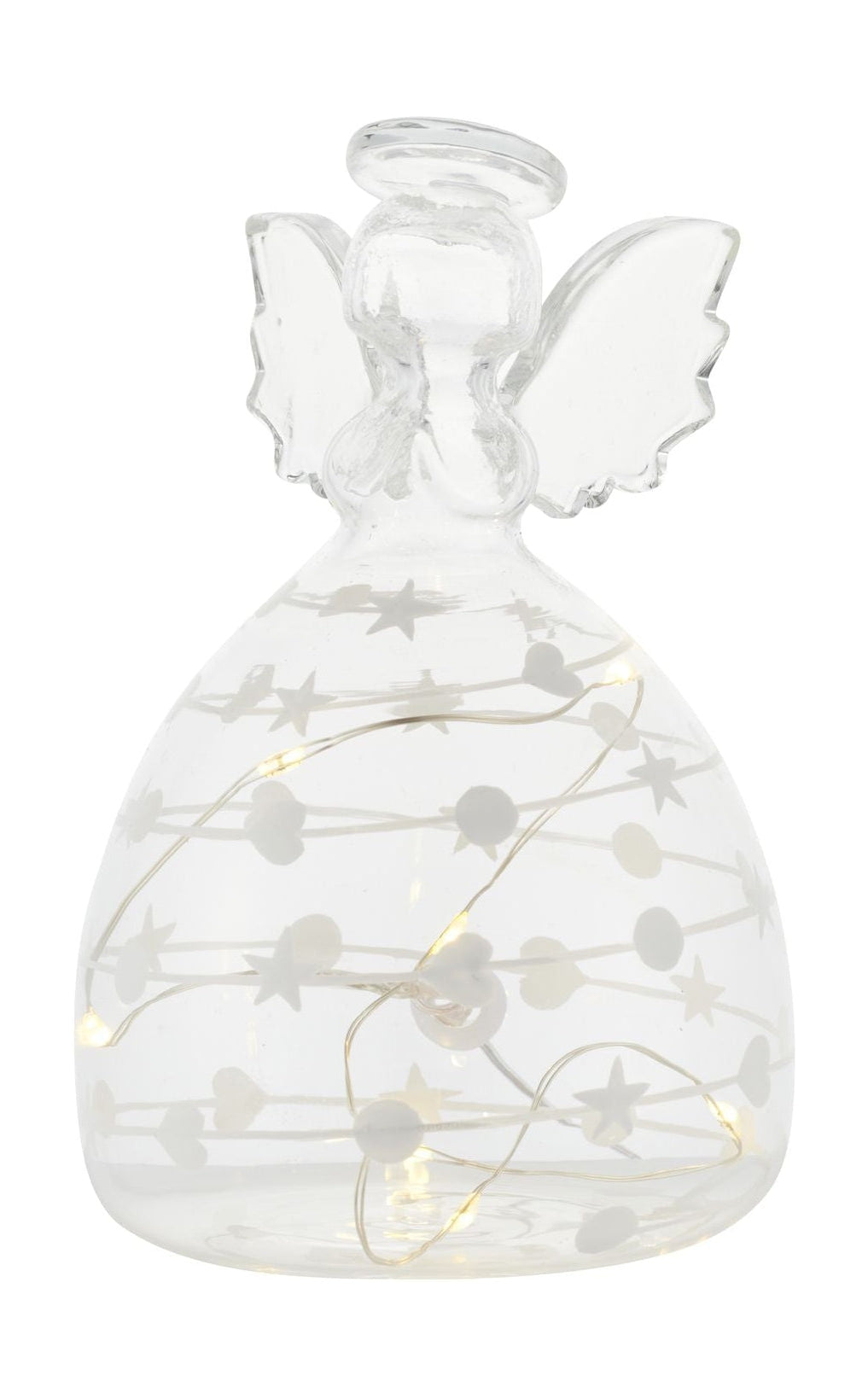 [product_category]-Sirius Sweet Christmas Angel H13+25 Cm, White/Clear-Sirius-5707310670200-67020-SIR-1