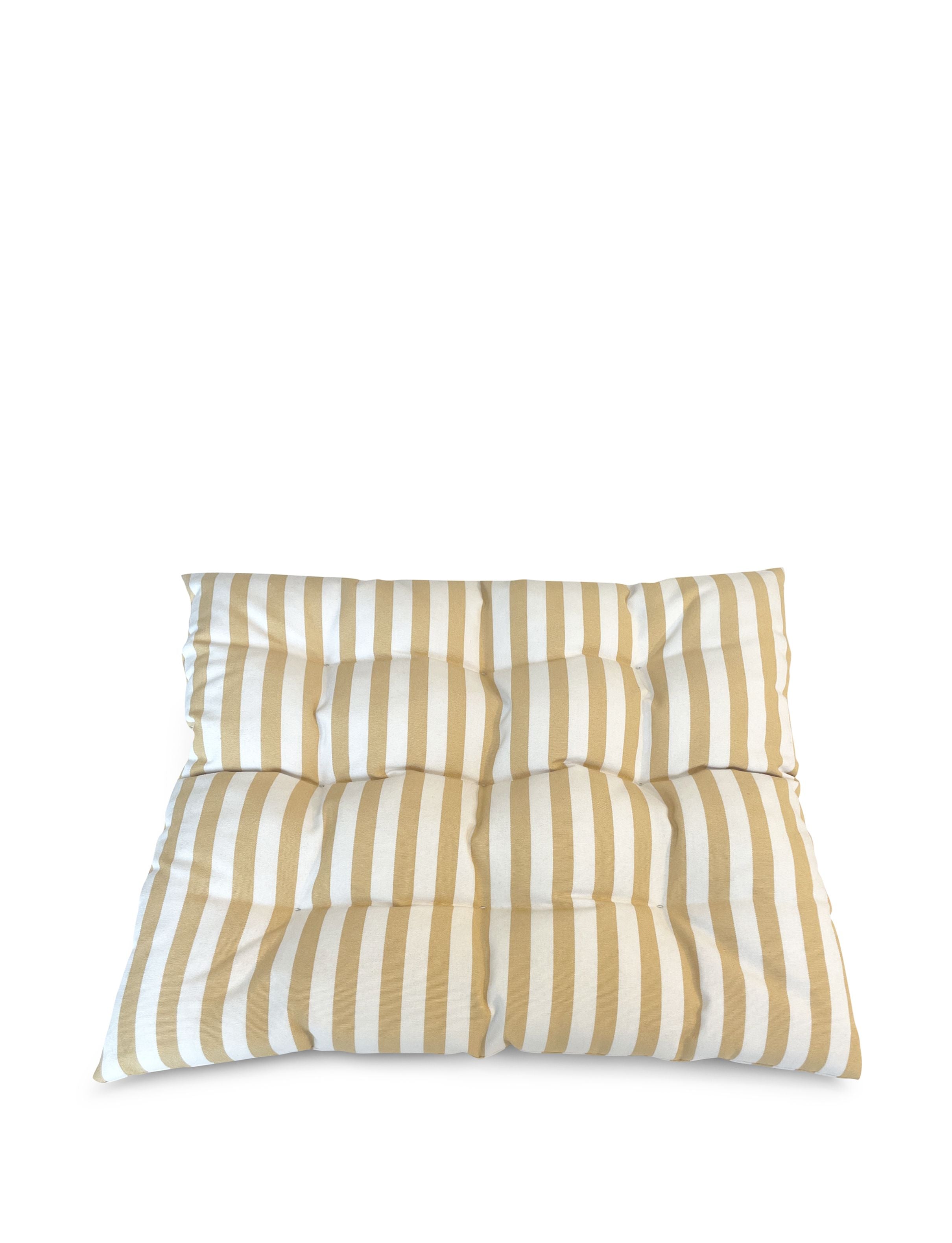 Skagerak Barriere Pushion 43x43 cm, Golden Yellow Stripe