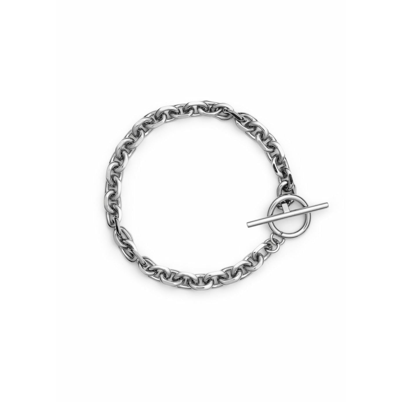 [product_category]-Skultuna Unité Chain Bracelet Small Polished Steel, ø14,5 Cm-Skultuna-‌7340037825201-1182-S-SKU-1