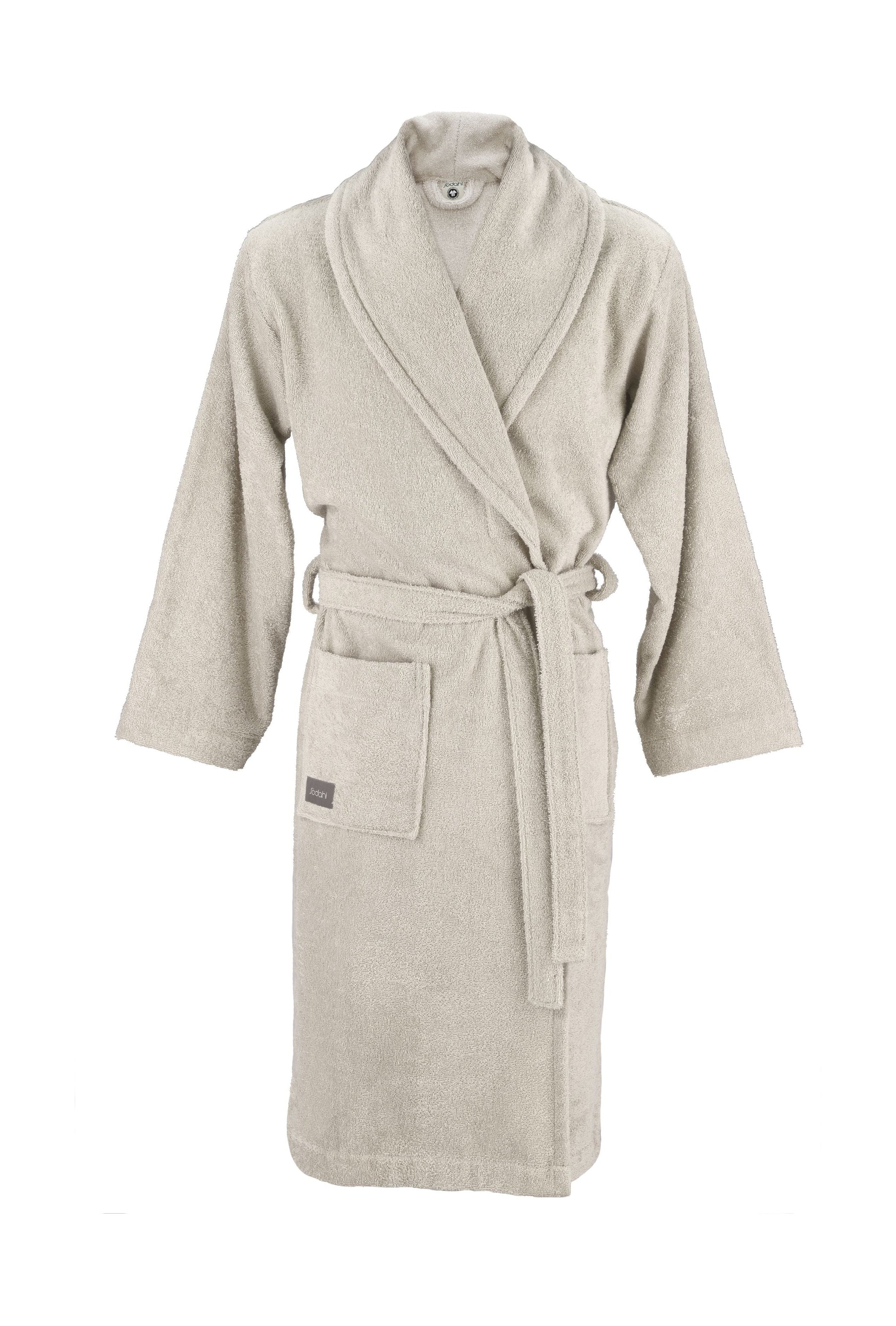 [product_category]-Södahl Classic Bathrobe S/M, Beige-Södahl-5722000270454-27045-SOD-1