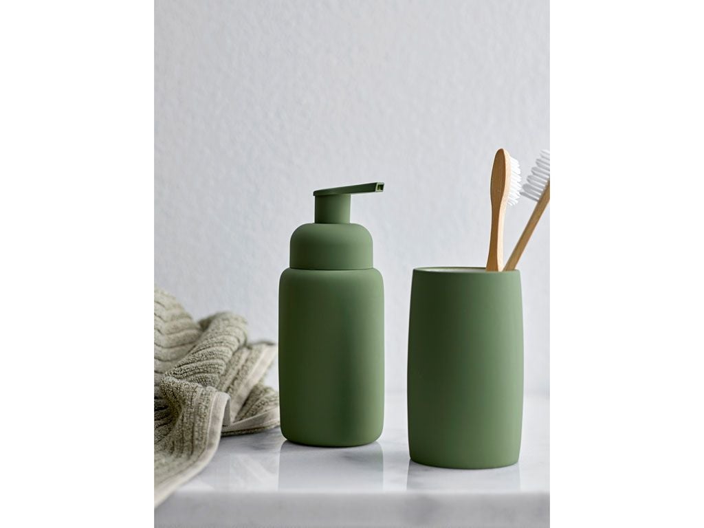 [product_category]-Södahl Mono Soap Dispenser, Olive-Södahl-5722000252160-25216-SOD-4