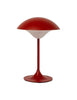 Spring Copenhagen Eclipse Table Lamp, Ruby Red