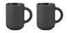 Stelton Theo Krus 2 Stk 0,35 L, Sort