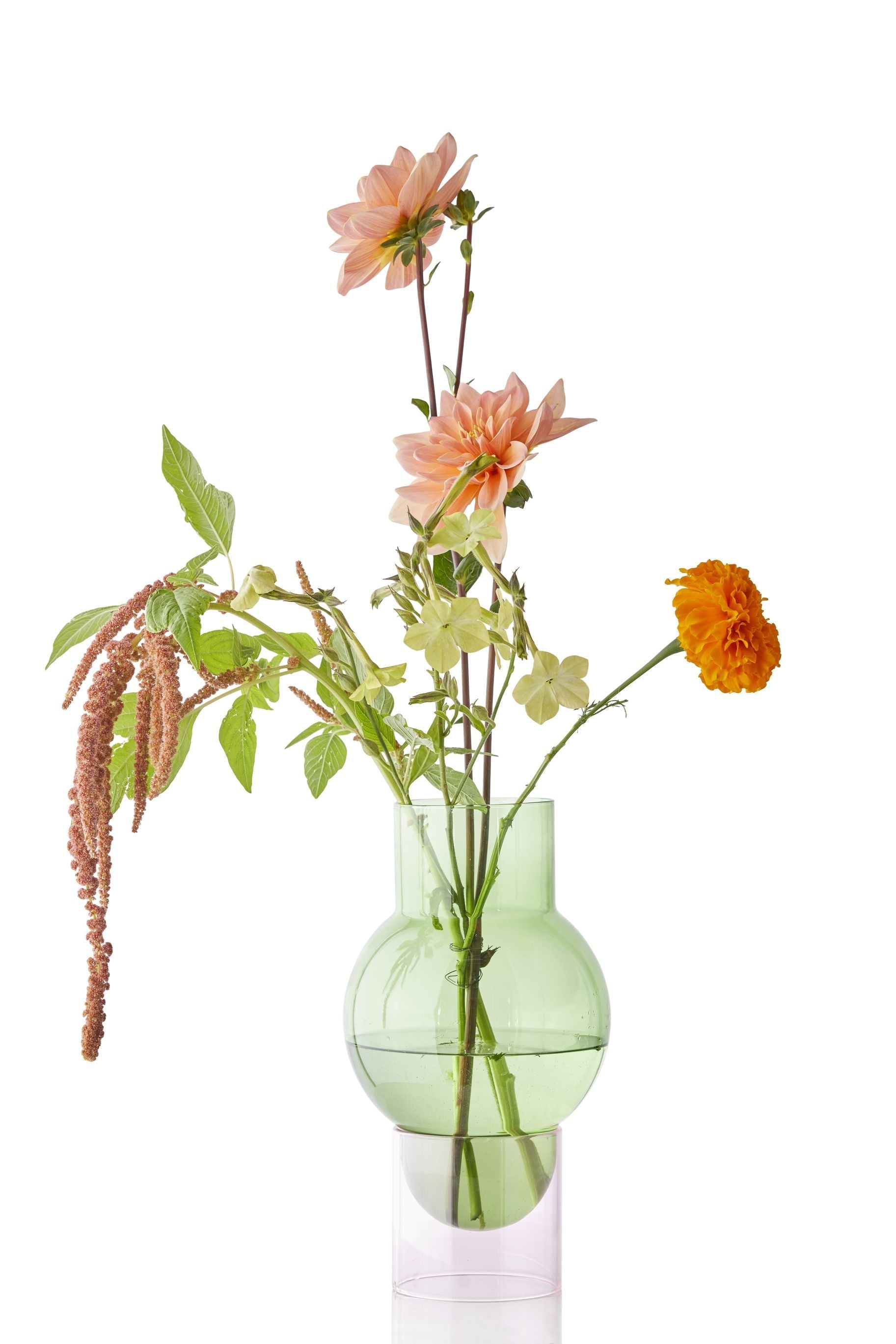 [product_category]-Studio About Bubble Tube Vase, Green-Studio About-5714356013045-90270GR-STU-1